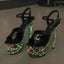Premium Leather Stiletto High Heels