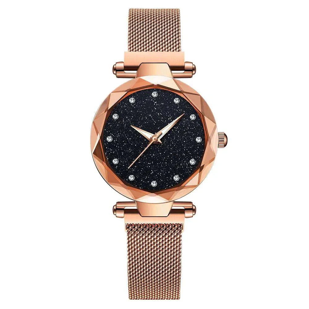 Reloj Magnético de Lujo - Elegante Pieza de Tiempo