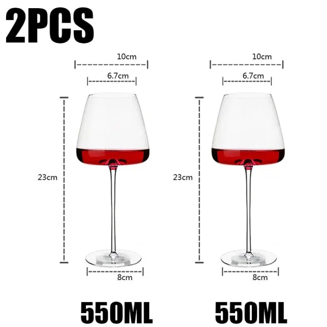Premium Goblet Red Wine Glasses for Elegant Dining