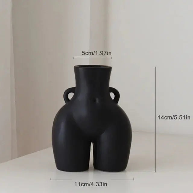 Vases en céramique corps humain - Décor unique pour la maison