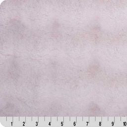 Tissu Luxe Cuddle Frosted Powder Puff Rose Fumé