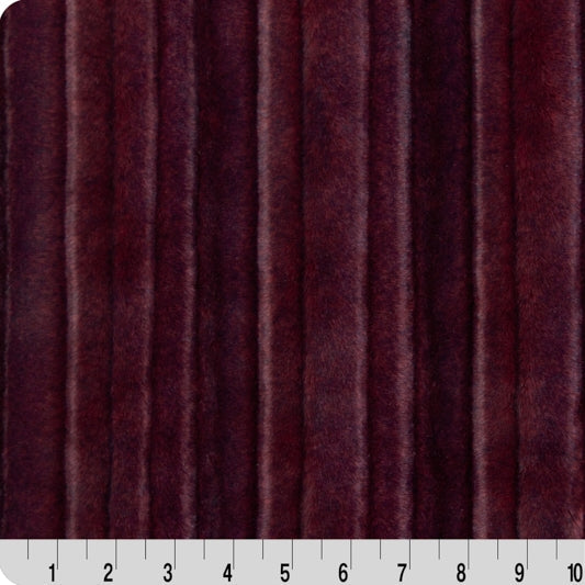 Cherry Cola Luxe Cuddle Glazed Vienna Fabric per Yard