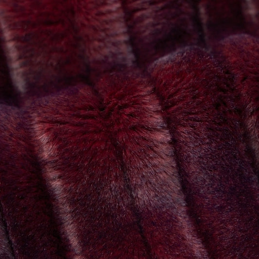 Cherry Cola Luxe Cuddle Glazed Vienna Fabric per Yard