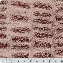 Cinnamon Luxe Cuddle Iced Milan Fabric per Yard