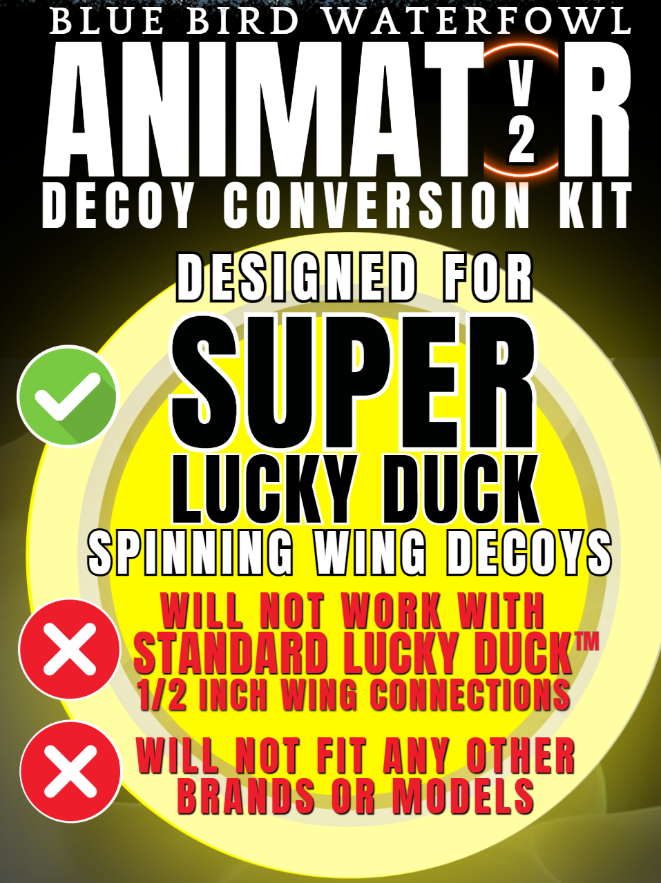 Super Lucky Duck Animator V2 - Enhanced Motion Decoy System - Korvel