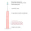 Electric Toothbrush IPX7 Replacement Heads Set
