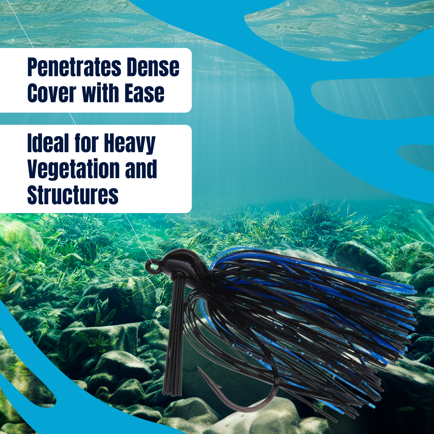 Jigs de lanzamiento de plomo Reaction Tackle - Paquete de 3 - Nuevo 