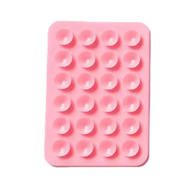 Tampon de suction en silicone double face pour téléphones mobiles