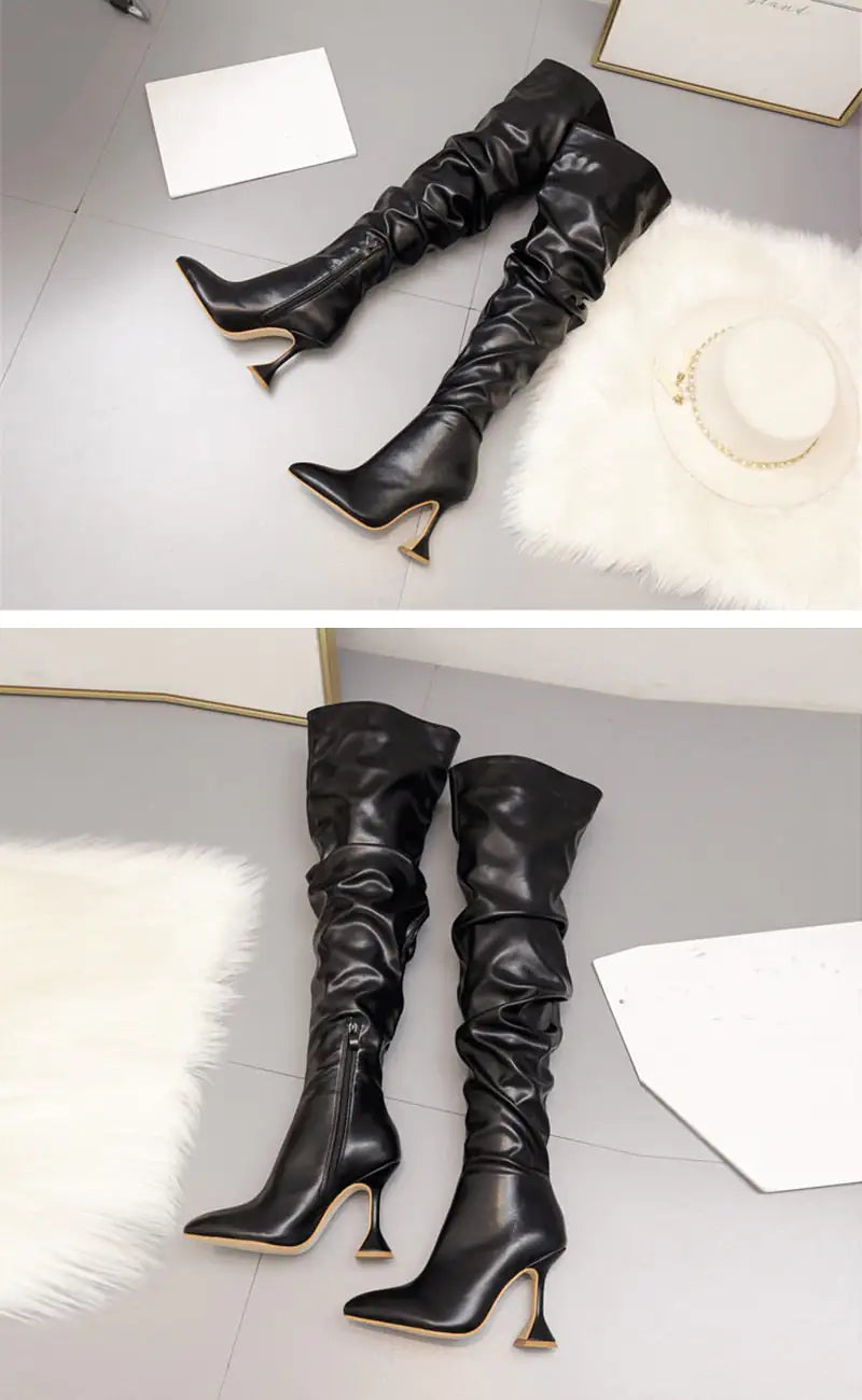 Bottes Chic Au-Delà Du Genou Pour Chaque Occasion