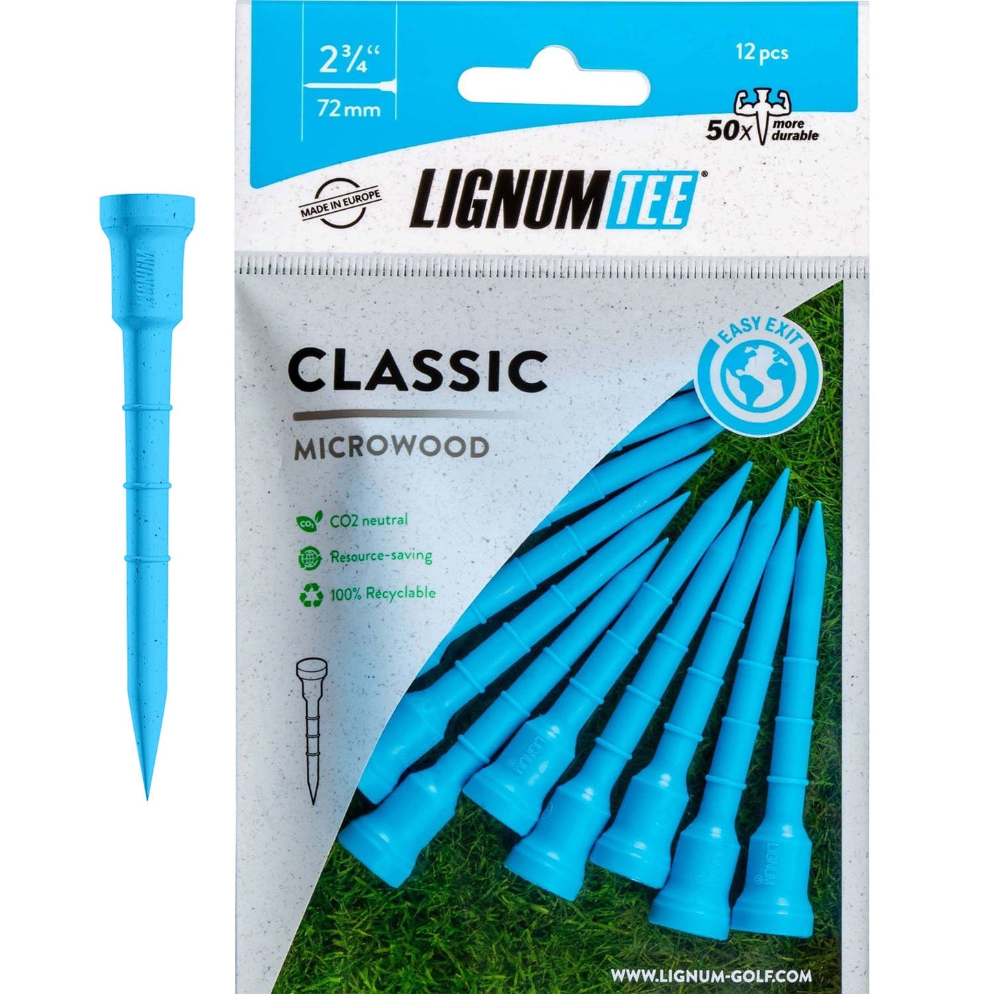 Lignum Classic Golf Tees - Korvel