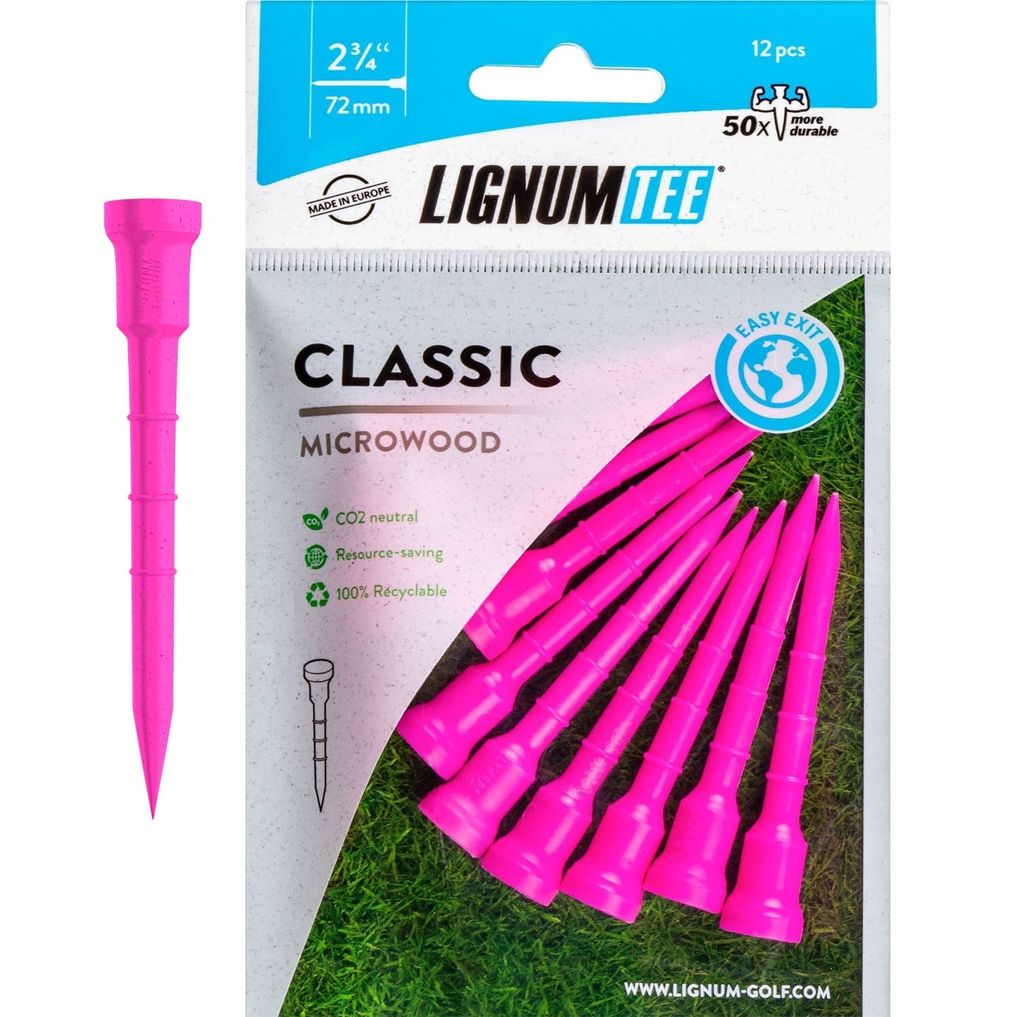Lignum Classic Golf Tees - Korvel