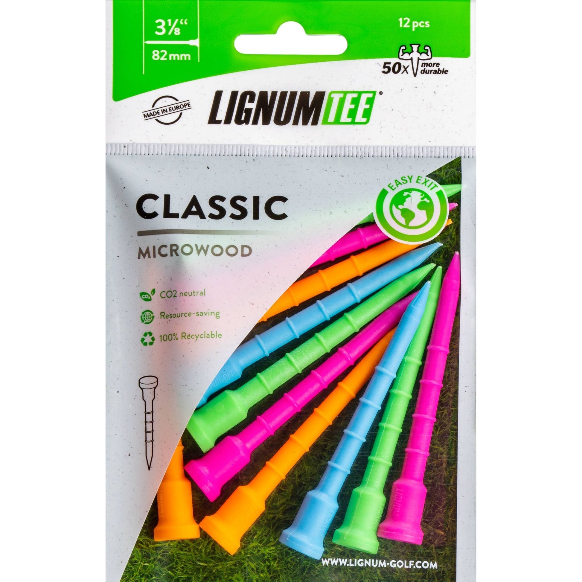 Lignum Classic Golf Tees - Korvel