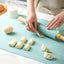 Thick Non-Slip Rolling Pin with Large Non-Stick Mat