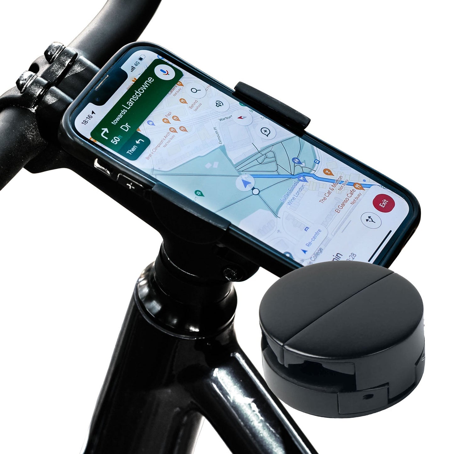 Loop Micro Mount - Ultra-Compact Stem Cap Phone Mount