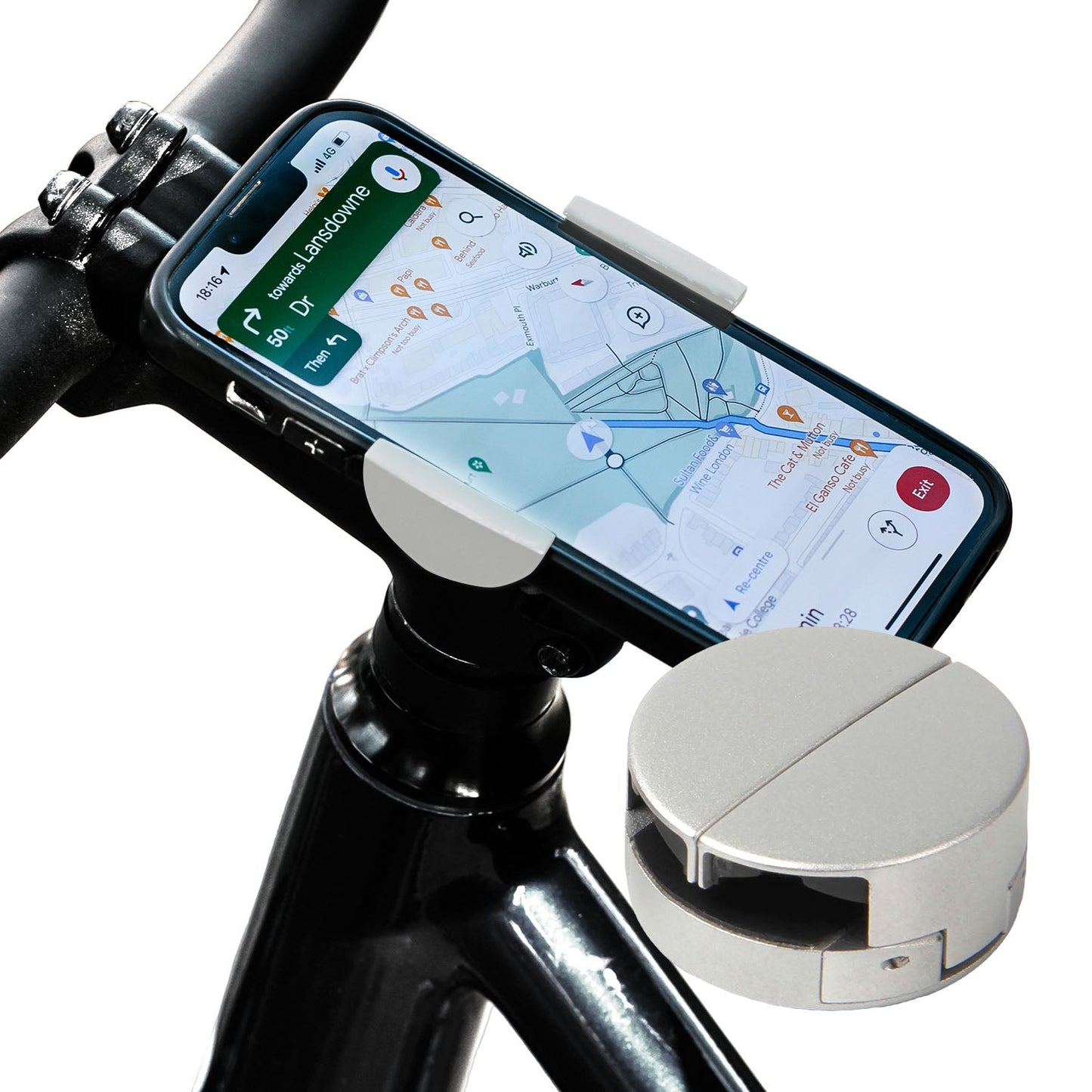 Loop Micro Mount - Ultra-Compact Stem Cap Phone Mount
