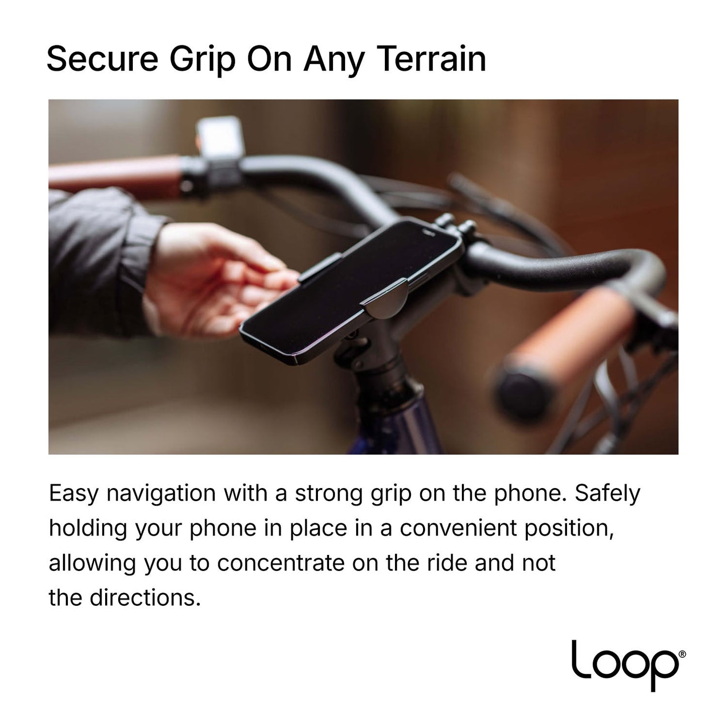 Loop Micro Mount - Ultra-Compact Stem Cap Phone Mount