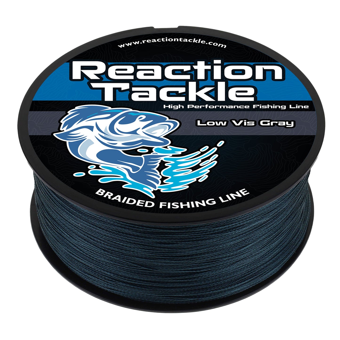 Línea de pesca trenzada Reaction Tackle - Gris de baja visibilidad