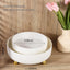 Anyoifax 360° Rotating Makeup and Perfume Organizer - Large Ivory White