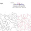 001 Pantographe Étoiles et Boucles par Linda V. Taylor