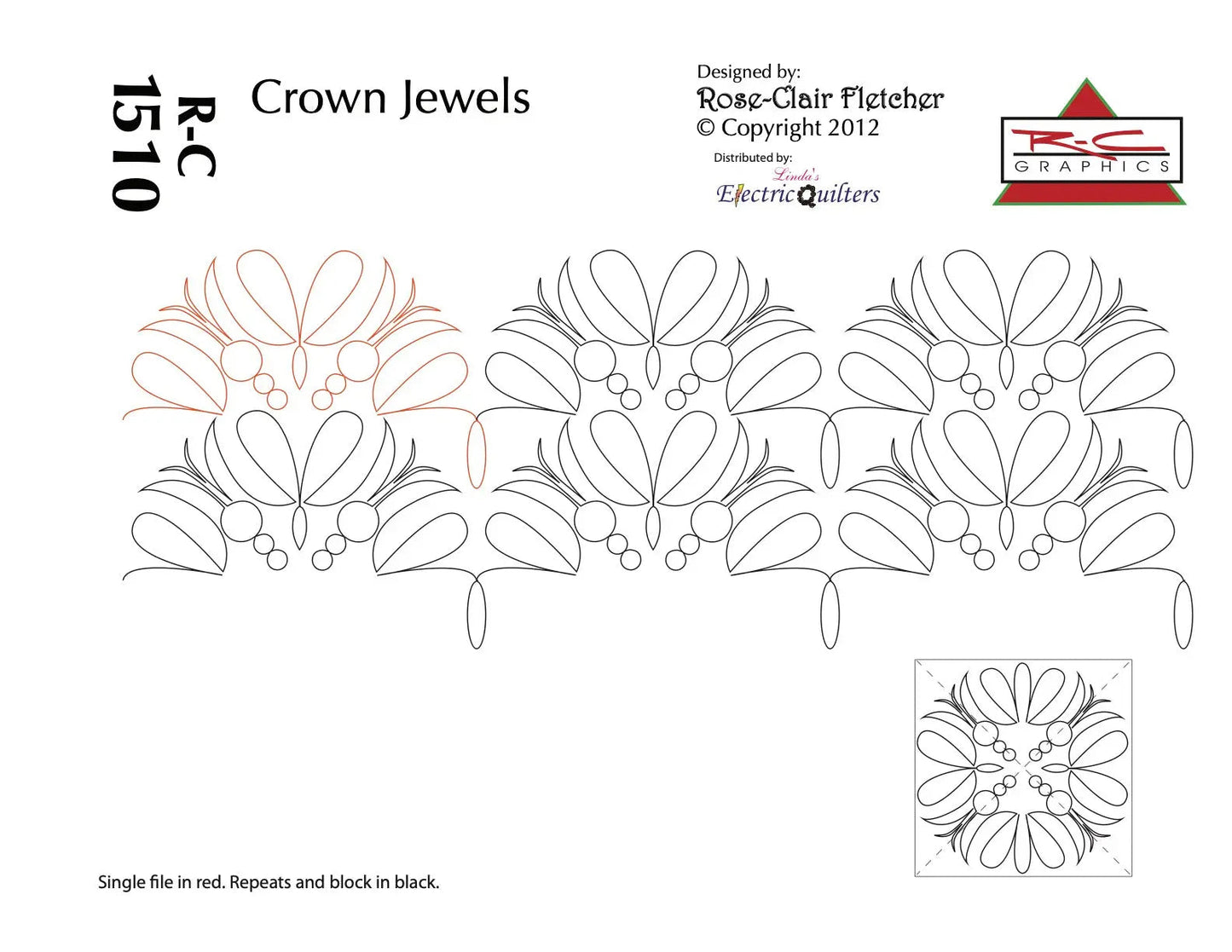 Pantographe et bloc Crown Jewels par Rose-Clair Fletcher