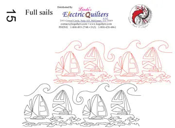 Full Sails Pantograph by Linda V. Taylor
