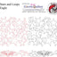 Pantographe Stars and Loops (Aigle) par Linda V. Taylor