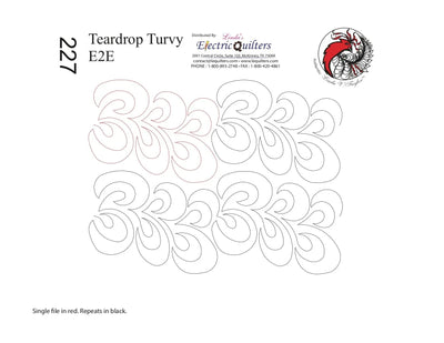 Pantographe 227 Tear Drop Turvy par Linda V. Taylor