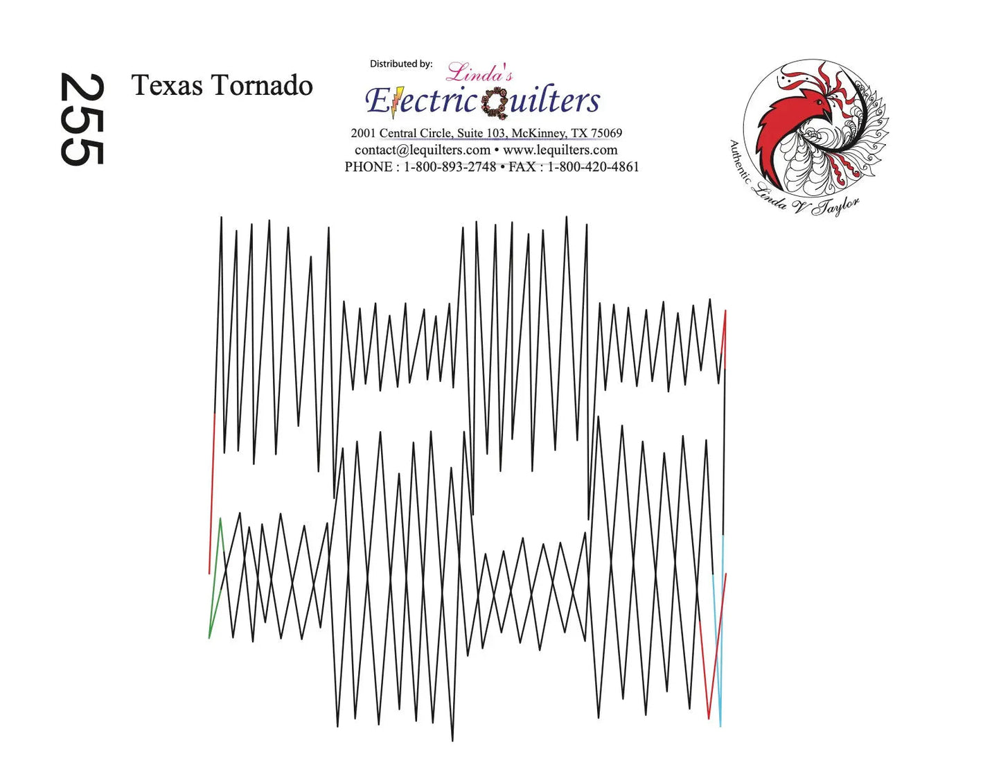 Pantographe 255 Texas Tornado par Linda V. Taylor