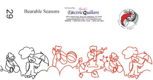 Pantógrafo Bearable Seasons de Linda V. Taylor