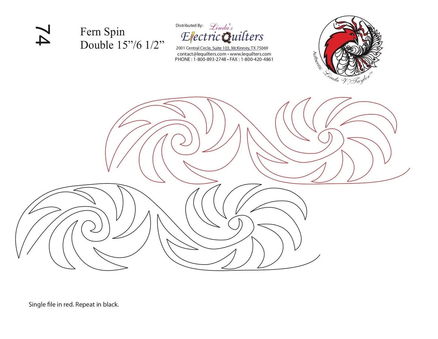 074 Pantographe Fern Spin par Linda V. Taylor
