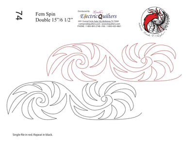 074 Pantographe Fern Spin par Linda V. Taylor