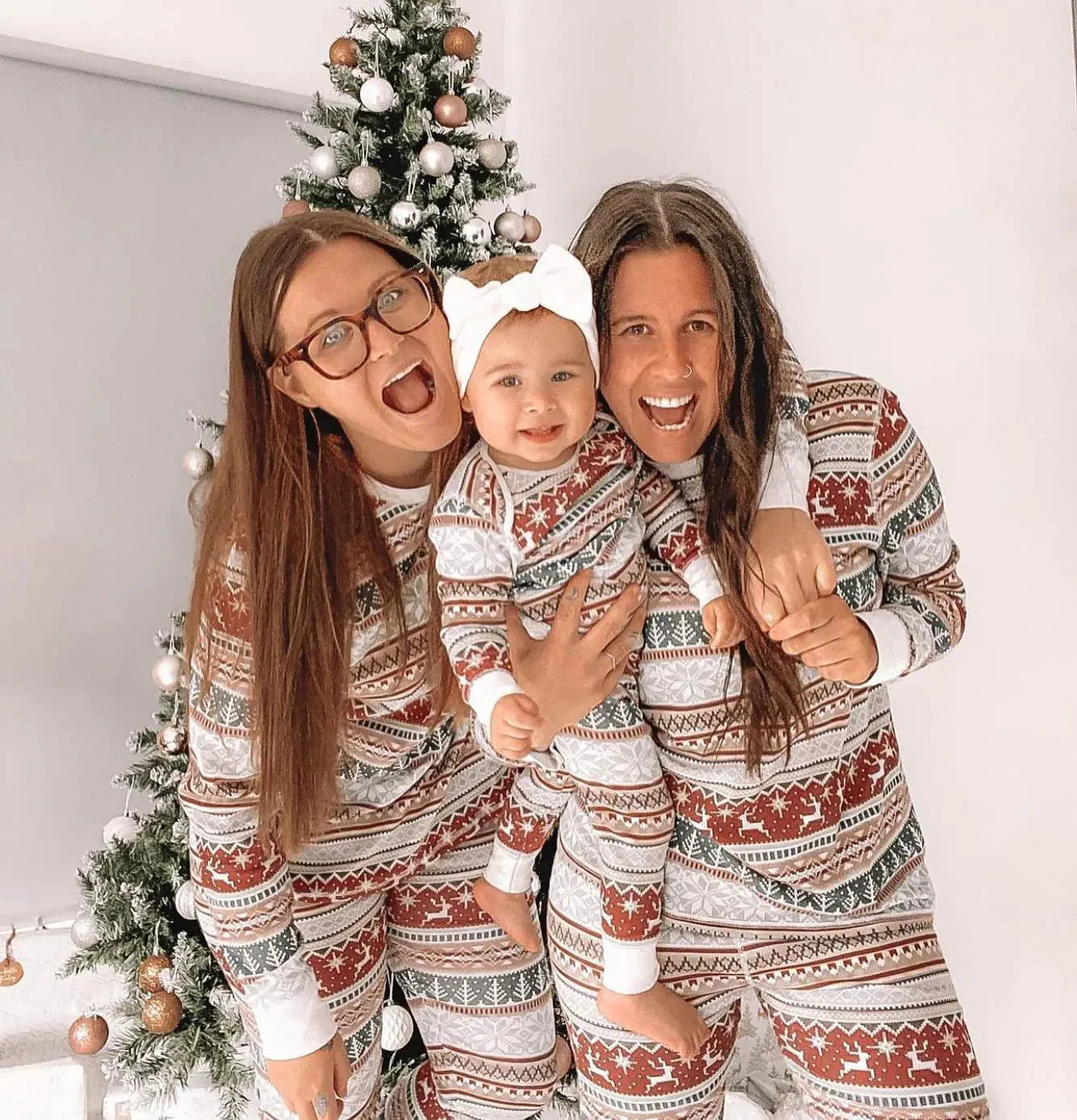 Conjunto de Pijamas Familiar de Navidad
