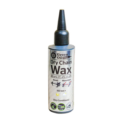 Green Oil Dry Chain Wax - 100ml for Smooth Cycling