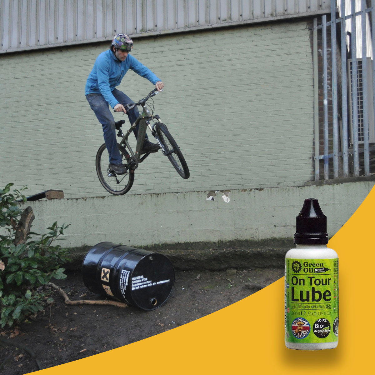 Green Oil - "On Tour" Wet Chain Lube - 30ml (NEW SIZE) - Korvel