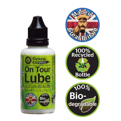 Green Oil - "On Tour" Wet Chain Lube - 30ml (NEW SIZE) - Korvel