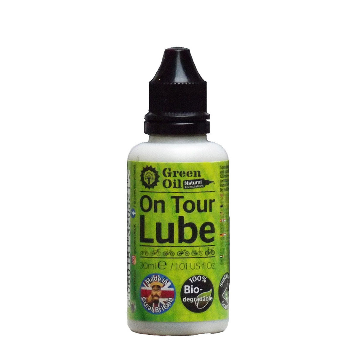 Green Oil - "On Tour" Wet Chain Lube - 30ml (NEW SIZE) - Korvel
