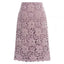 Falda de Encaje Elegante para Oficina