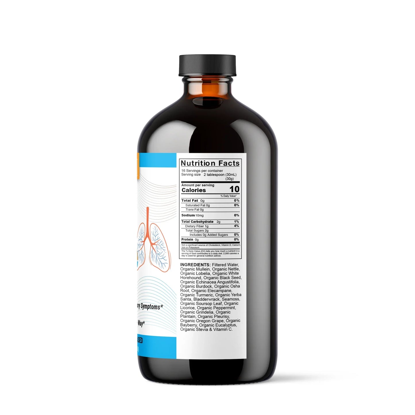 Organic Herbal Respiratory Support Tonic