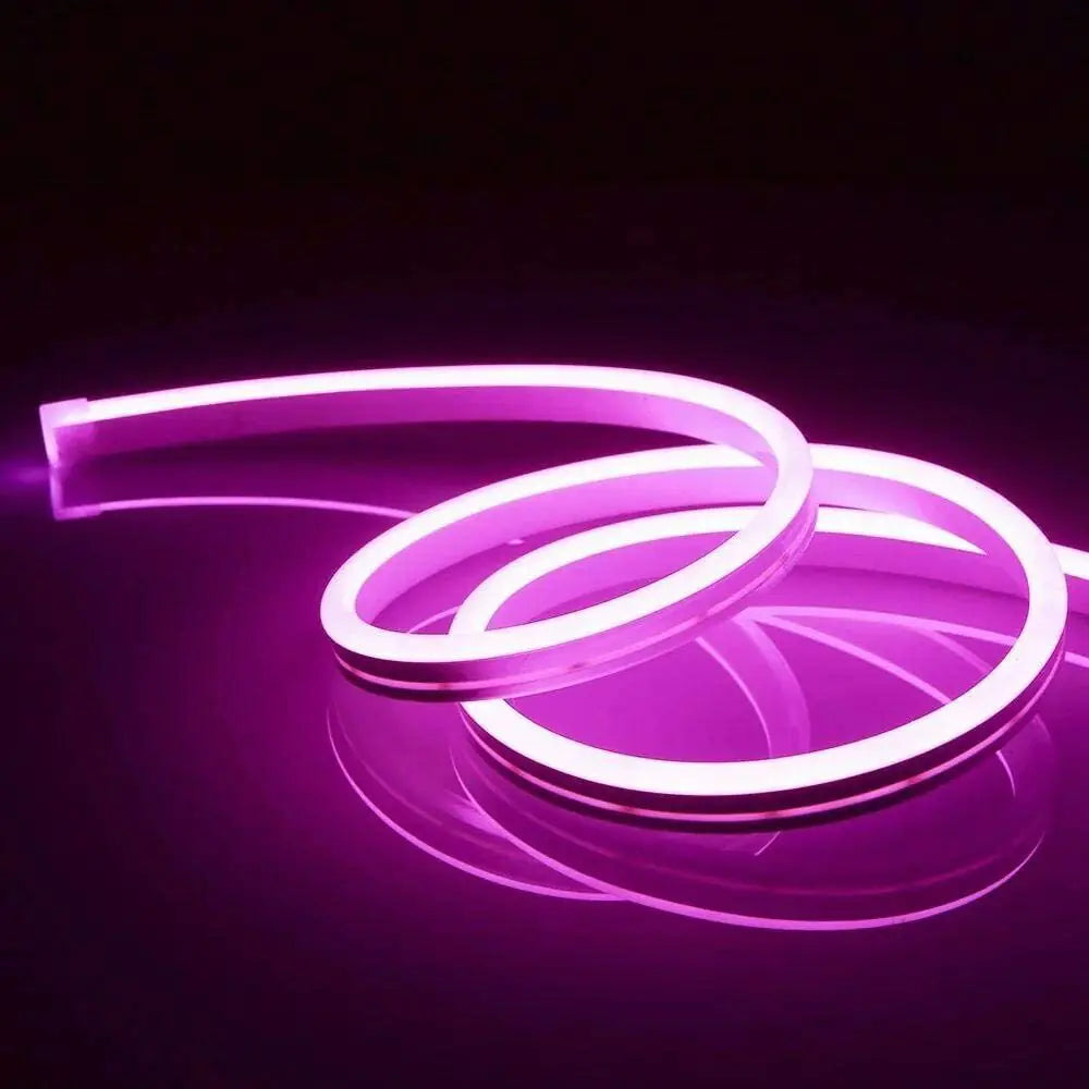 Lumières de corde néon LED flexibles - Tube en silicone étanche