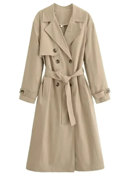 Premium Women's Long Coat for Timeless Elegance