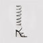 Tacones Gladiador con Tiras de Rhinestones
