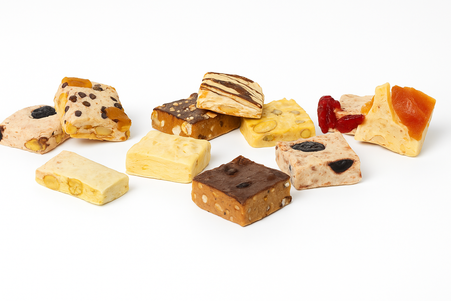 Brittle de Nougat Italien de Luxe Andy Anand – 22 Pièces