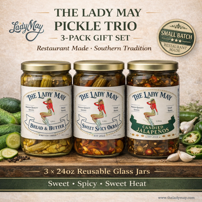 Lady May Pickle Trio Gift Set – 3 Pack Bundle