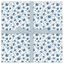 Lakeland Blues - Precuts de algodón de 5" con 42 estampados únicos