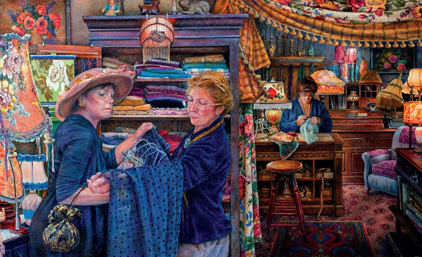 Puzzle Jigsaw 1000 Pièces Lamp Shop