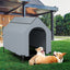 Elevated Outdoor Pet House with Ventilated Windows - Large/Middle/Small