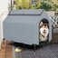 Elevated Outdoor Pet House with Ventilated Windows - Large/Middle/Small