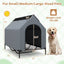 Elevated Outdoor Pet House with Ventilated Windows - Large/Middle/Small