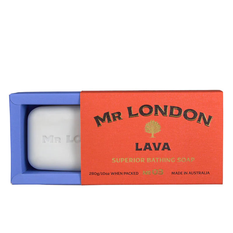 Mr London Lava No 03 Savon de Bain Supérieur pour Hommes 280g