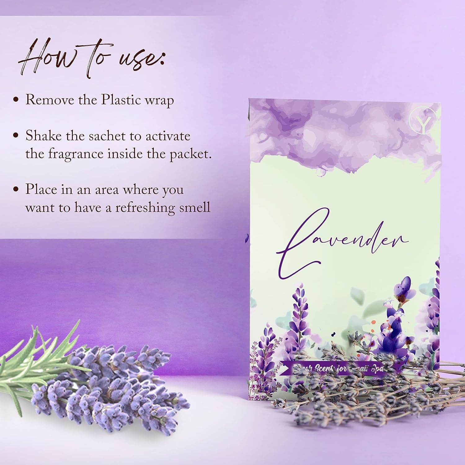 Gayo Lavender Aromatic Sachets - Natural Freshness for Your Home - Korvel